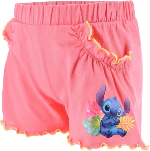 Short rose pour enfants Lilo et Stitch