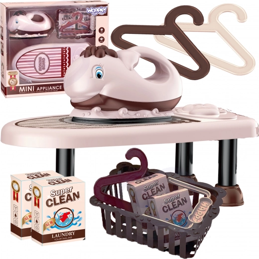 Woopie Ensemble de repassage pour enfants 2en1 avec planche et musique