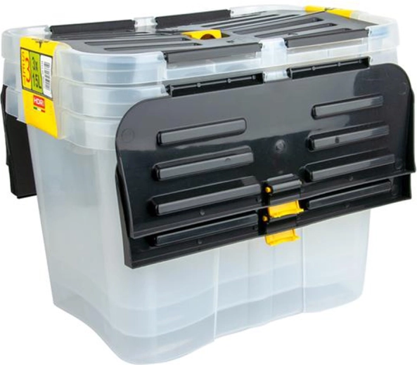Lot de 3 boîtes de rangement Dragon 15 l