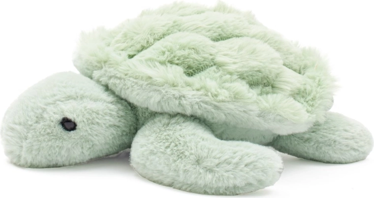 Petite tortue en peluche BABY MIX 26 cm verte