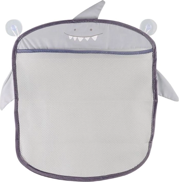 Organiseur de bain suspendu pour jouets – Gris