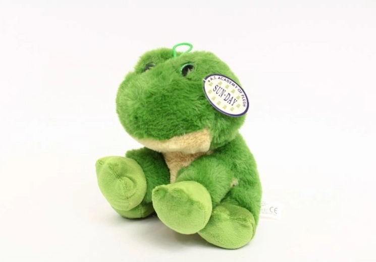 Grenouille en peluche avec fonction vocale 20 cm