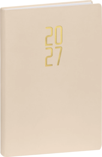 Agenda quotidien Notique Ponza 2027 beige 15 × 21 cm