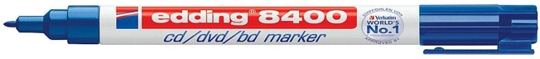Marqueur pour CD edding 8400, bleu