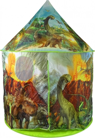 Tente pour enfants dinosaures pour le jardin verte