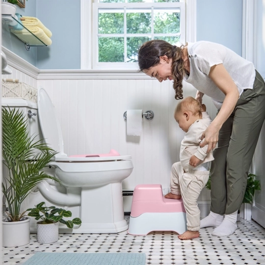 Marchepied à deux niveaux pour plus d’autonomie