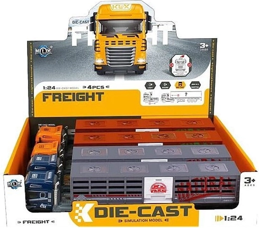 Camion de transport d'animaux avec effets lumineux et sonores, 39 cm - 1 pièce