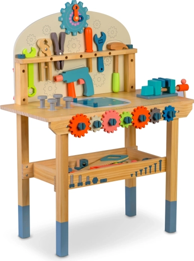 Ensemble complet d’outils en bois