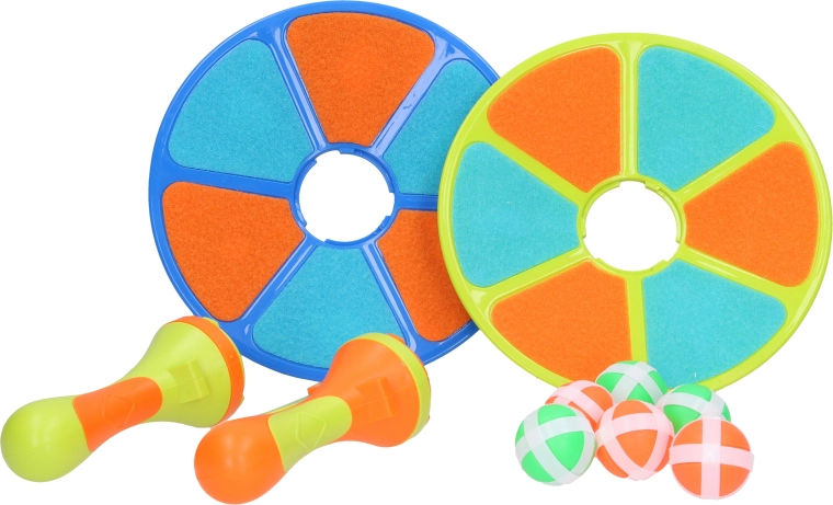 Jeu d'attrape avec velcro
