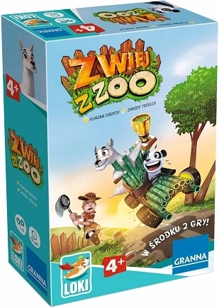 Échappe-toi du Zoo – jeu de société 2 en 1