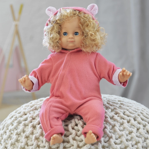 Capuche avec petites oreilles et détails craquants