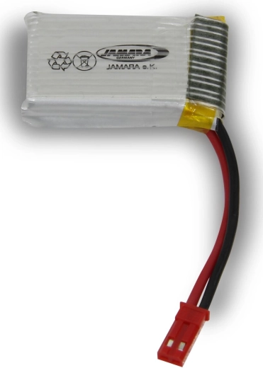 Batterie Jamara Li‑Po 3,7 V 650 mAh avec connecteur BEC - 1 pièce