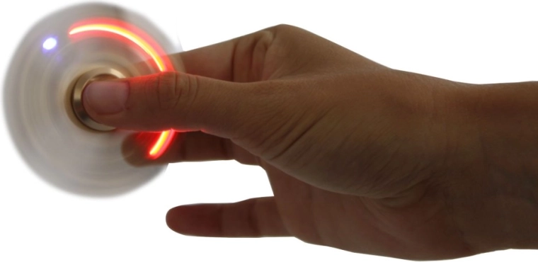 Lumière pour un effet visuel marqué en rotation