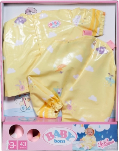 BABY born ensemble de pluie Deluxe pour poupées 43 cm