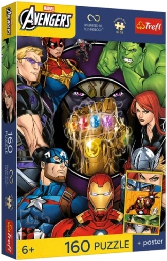 Puzzle pour enfants PremPlus Kids Hrdina dne 160 pièces