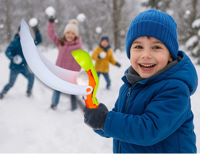 Des boules de neige sans les mains froides