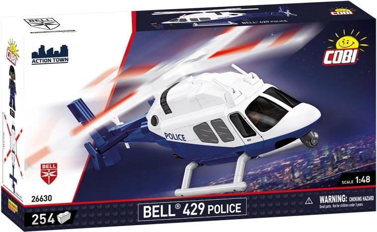 Hélicoptère de police Cobi Bell 429 1:48 (254 pièces)