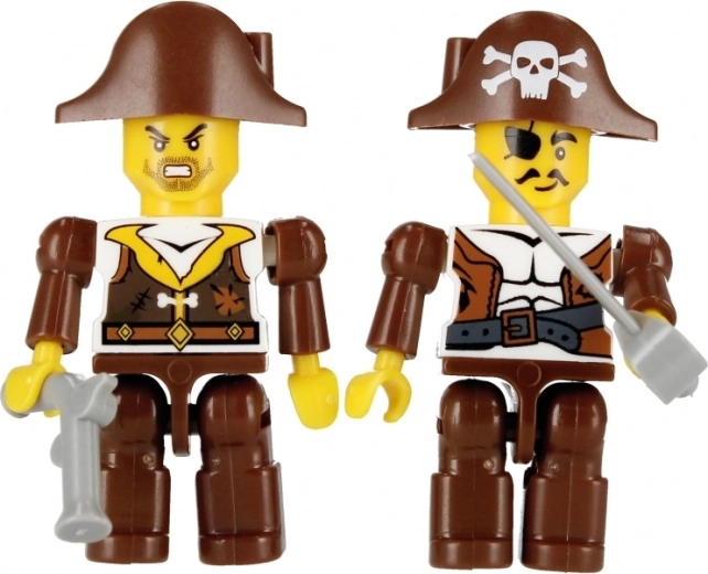 Deux minifigurines de pirates