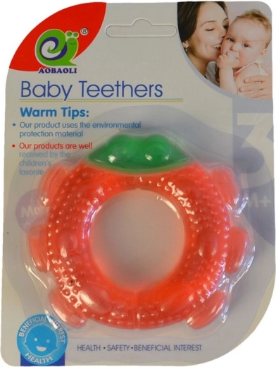 Anneau de dentition pour bébé 8 cm