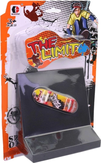 Set de fingerboard (skateboard à doigts) avec rampe - 1 pièce