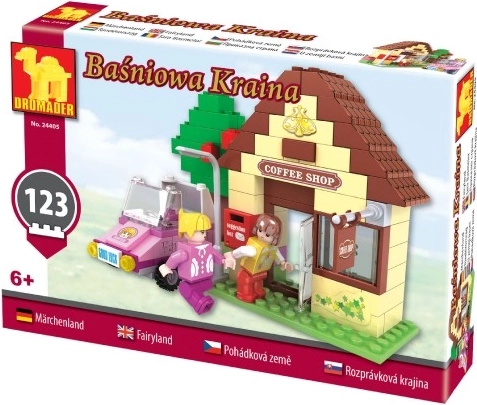 Jeu de construction Dromader pour filles, 123 pièces