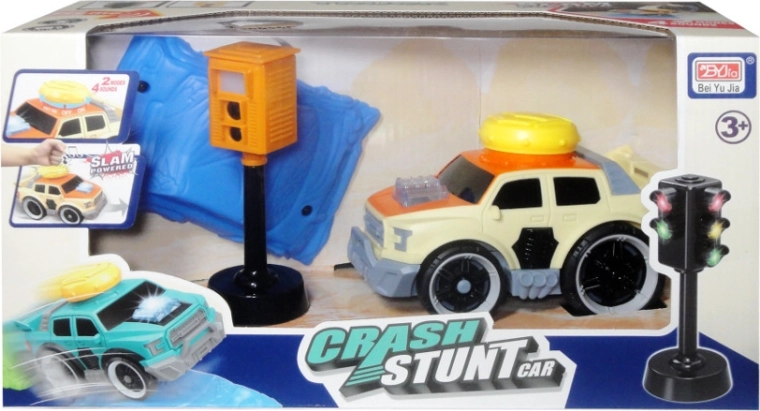 Voiture tout-terrain avec son et lumière avec lanceur et radar
