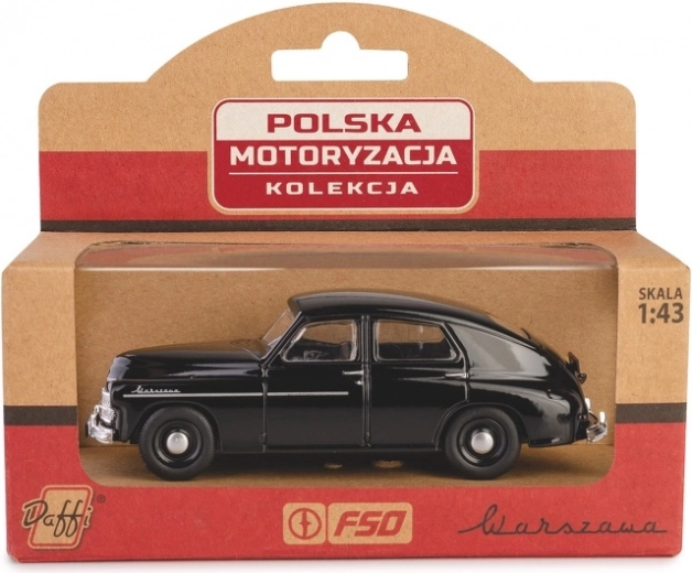 modèle en métal Warszawa M20 1:43 – noir