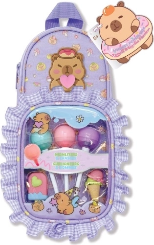 Trousse Hot Focus avec motif capybara