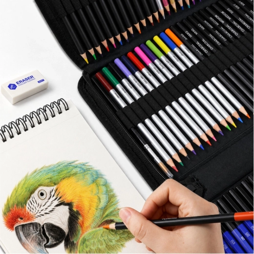 Dessinez tout de suite – carnet A5 et accessoires inclus