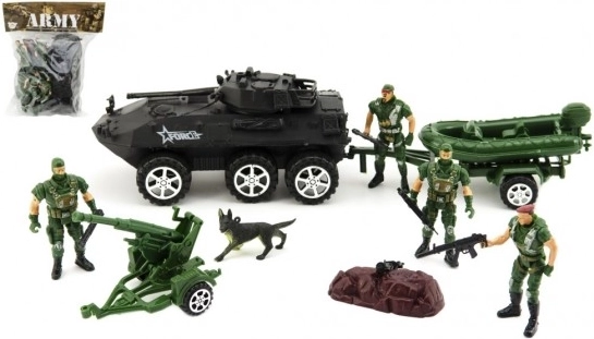 Set de soldats avec accessoires TEDDIES