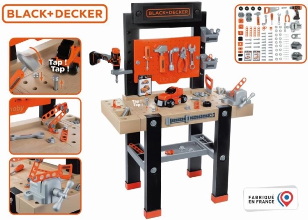 Établi pour enfants BLACK+DECKER Bricolo Center