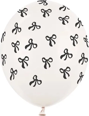 Ballons Kokardki pastel off-white 30 cm, 6 pcs
