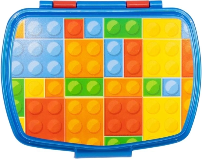 Motif coloré de cubes