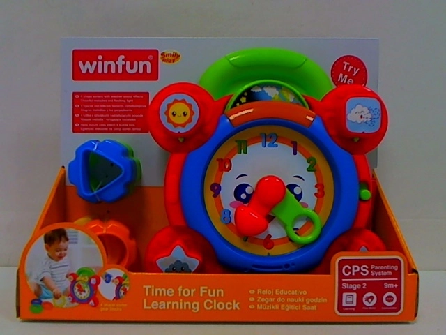 Mon premier cadran d’horloge SmilyPlay