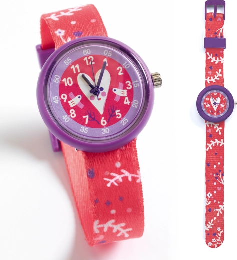 Montre pour enfants DJECO Cœur