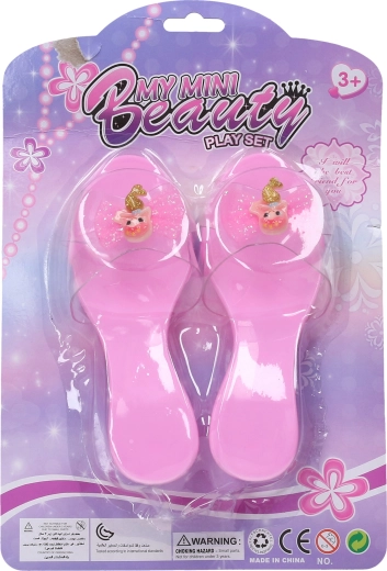 Pantoufles roses pour enfants