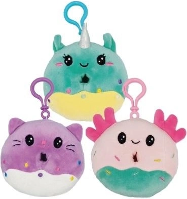 Pendentif en peluche donut - 1 pièce