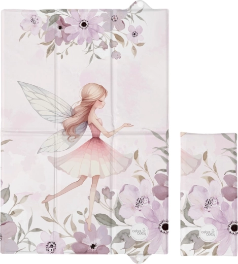 Matelas à langer de voyage Ceba Baby Basic Meadow Fairy 60 × 40 cm