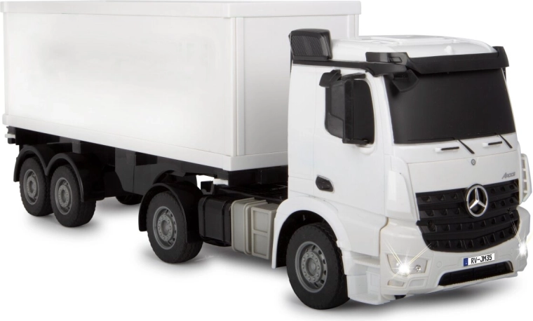 Camion réaliste avec conteneur fonctionnel