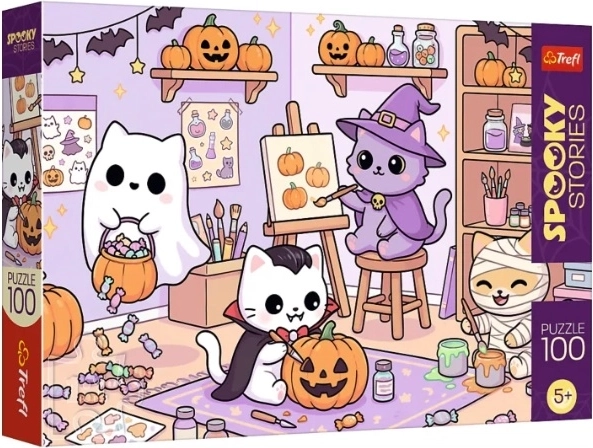 Puzzle 100 pièces SpookyStories – Mała pracownia magii - 1 pièce
