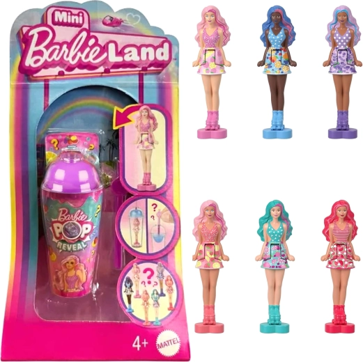 Barbie Mini Pop Reveal – mini poupée de collection avec surprise et accessoire