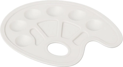 Palette avec compartiments et prise ergonomique
