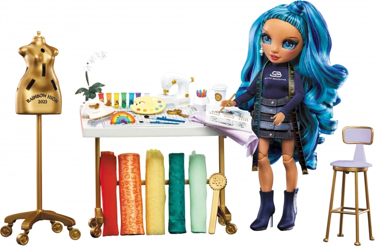 Poupée Rainbow High Studio avec Skyler
