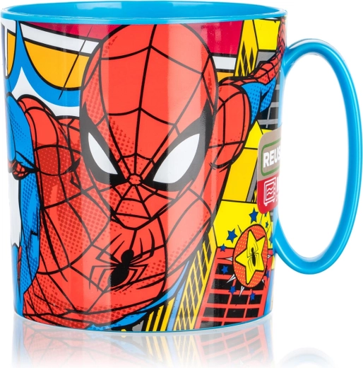 Tasse en plastique pour enfants 260 ml avec motif SPIDER-MAN