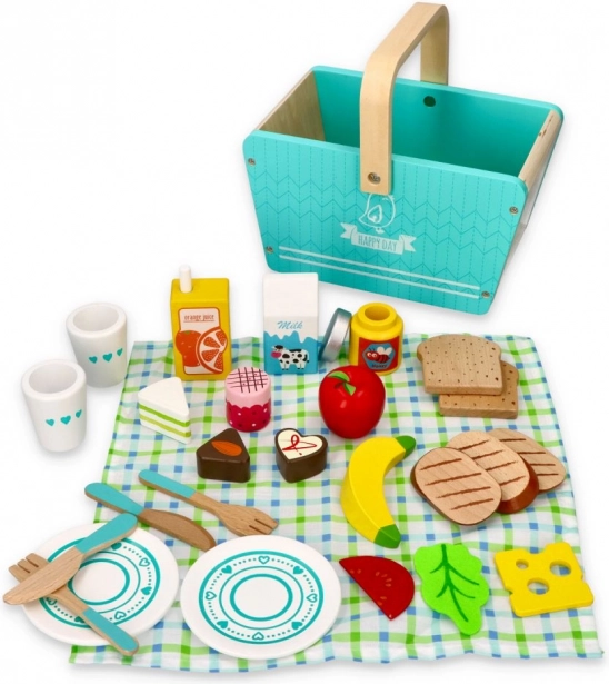 Set de pique-nique menthe LELIN