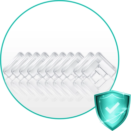 Matériau transparent avec protection UV