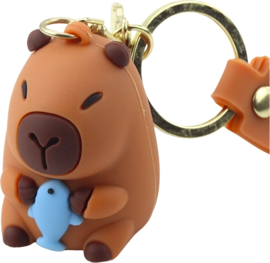 Adorable motif 3D de capybara