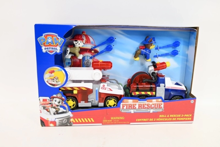 Spin Master Paw Patrol Fire Rescue – lot de véhicules 2 pièces
