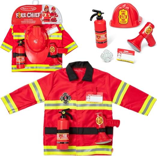 Melissa & Doug costume de pompier avec accessoires