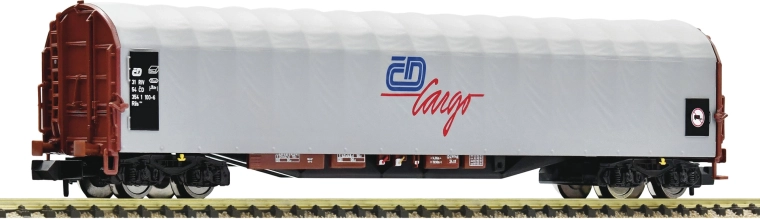 Wagon de marchandises Fleischmann à bâche coulissante ČD Cargo (Rils), échelle N